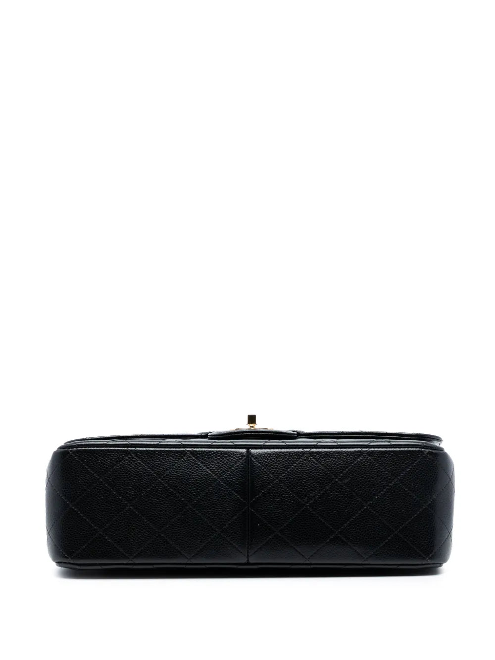 Chanel Pre Owned 2013 2014 Jumbo Classic Caviar Double Flap Shoulder Bag