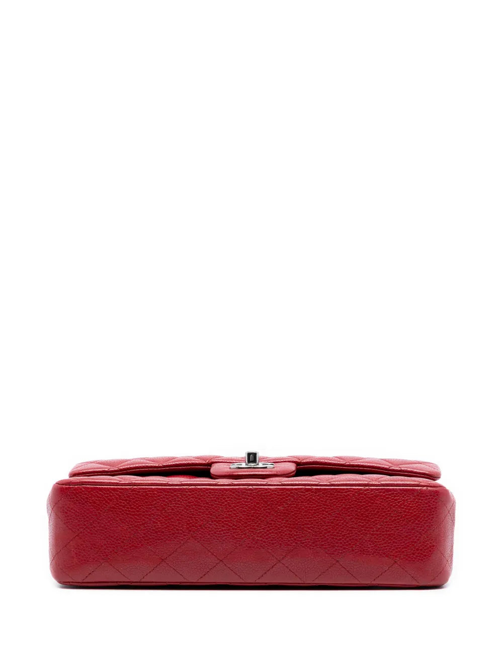 Chanel Pre Owned 2010 2011 Medium Classic Caviar Double Flap Shoulder Bag