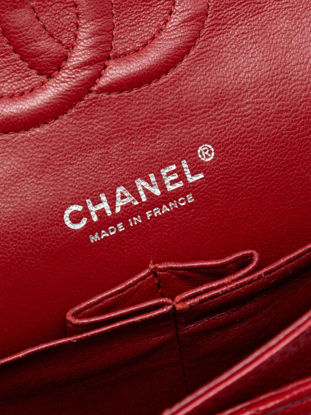 Chanel Pre Owned 2010 2011 Medium Classic Caviar Double Flap Shoulder Bag