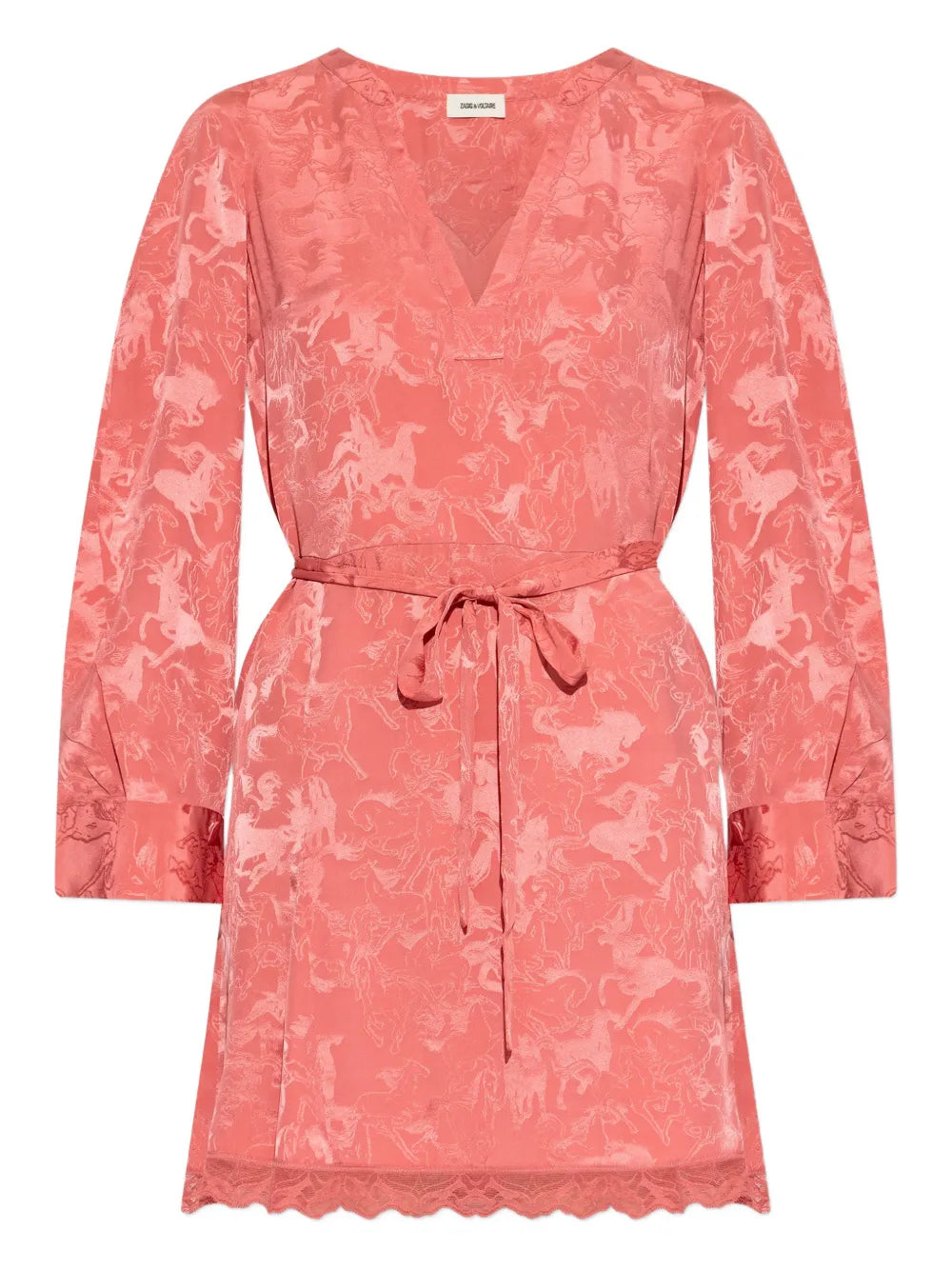 Zadigvoltaire V Neck Printed Dress