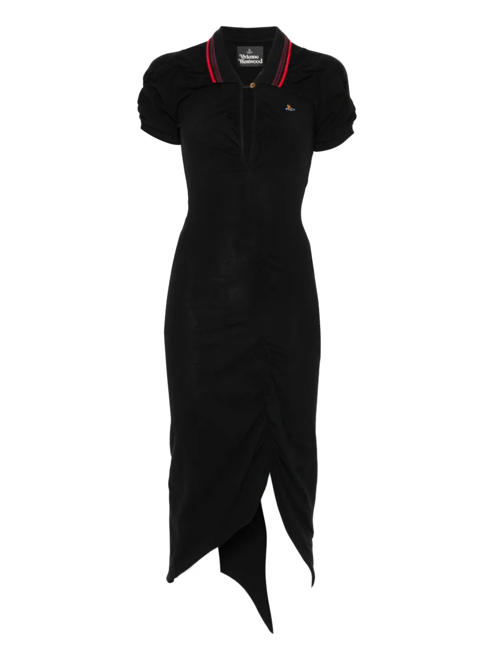 Vivienne Westwood Pulling Ruffled Midi Dress