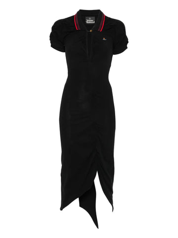 Vivienne Westwood Pulling Ruffled Midi Dress