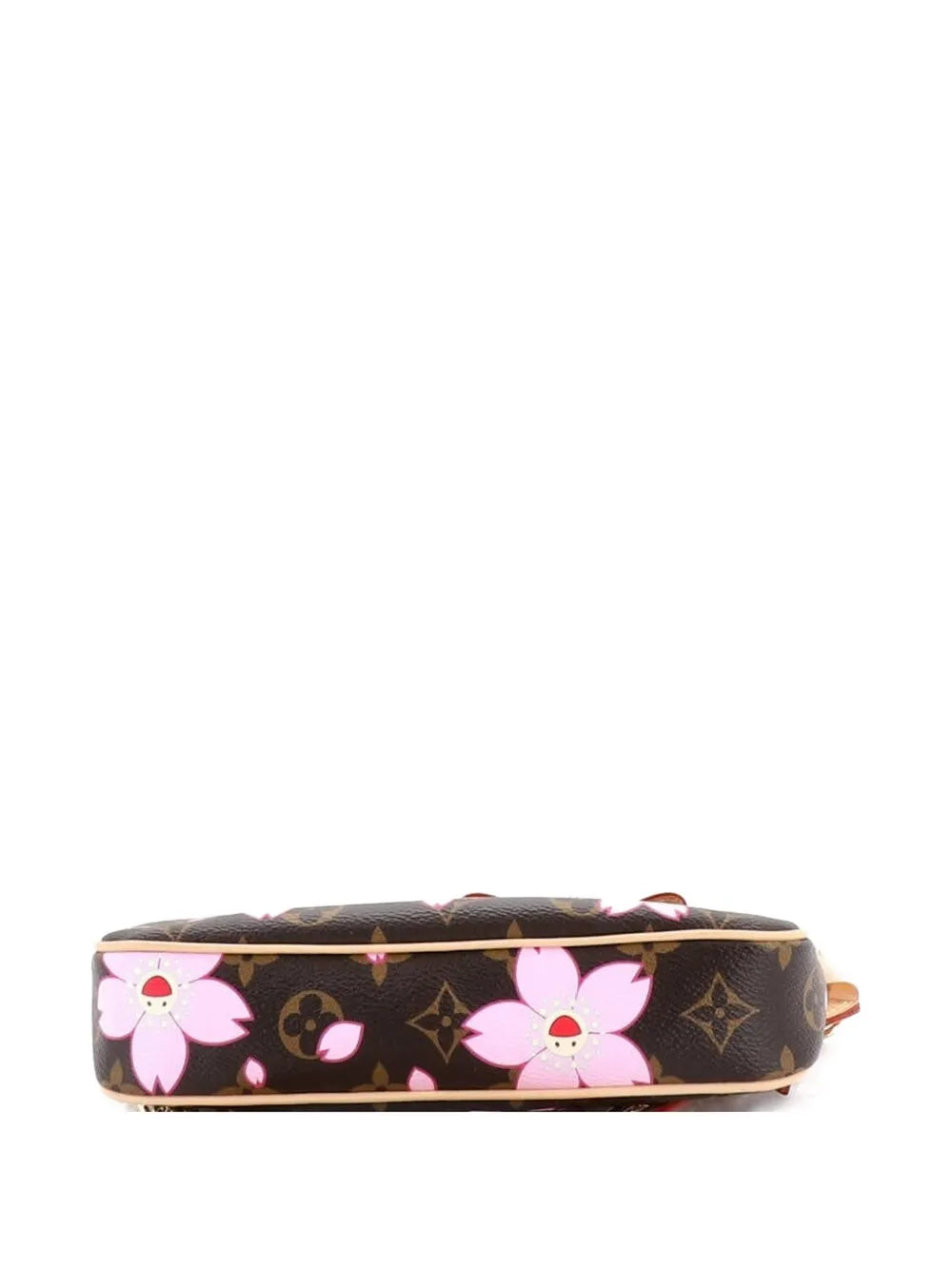 Louis Vuitton Pre Owned X Takashi Murakami Pochette Accessoires Nm Limited Edition Cherry Blossom Monogram Shoulder Bag