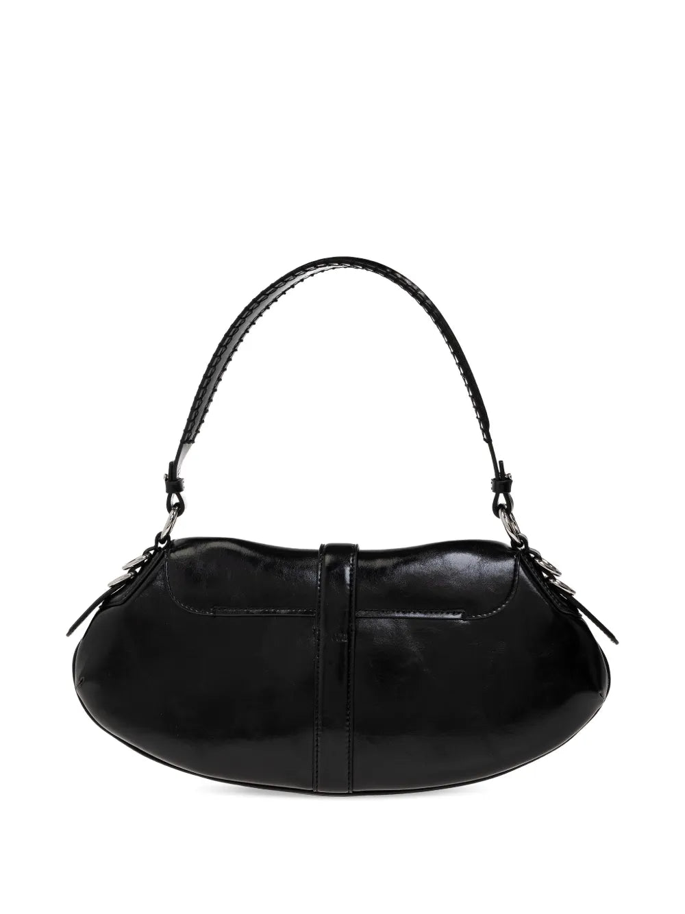 Ganni Logo Buckle Shoulder Bag