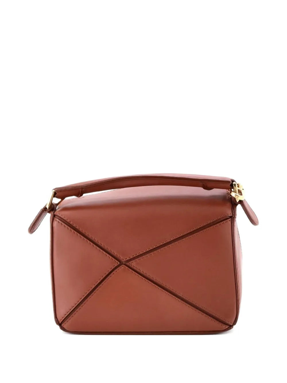 Loewe Pre Owned Spirited Away Otori Sama Puzzle Bag Printed Leather Mini Shoulder Bag