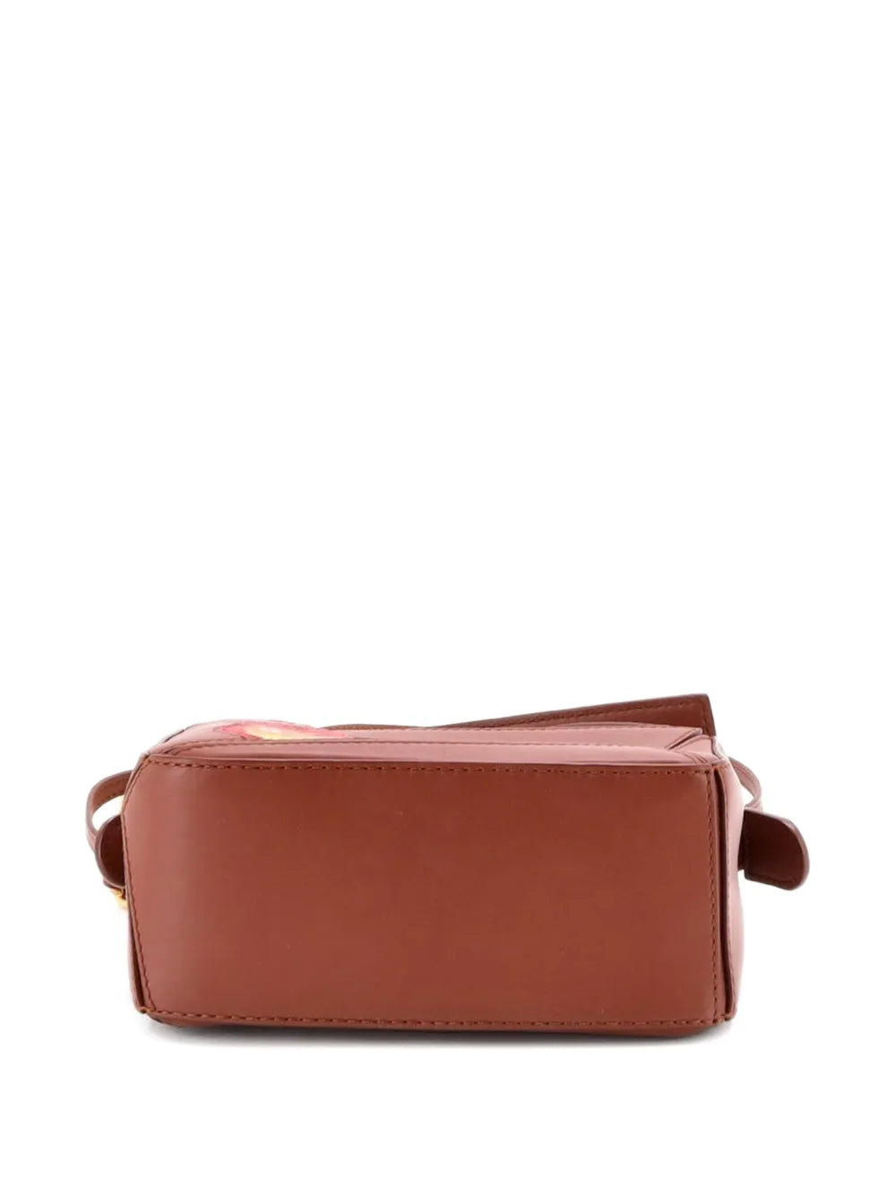 Loewe Pre Owned Spirited Away Otori Sama Puzzle Bag Printed Leather Mini Shoulder Bag