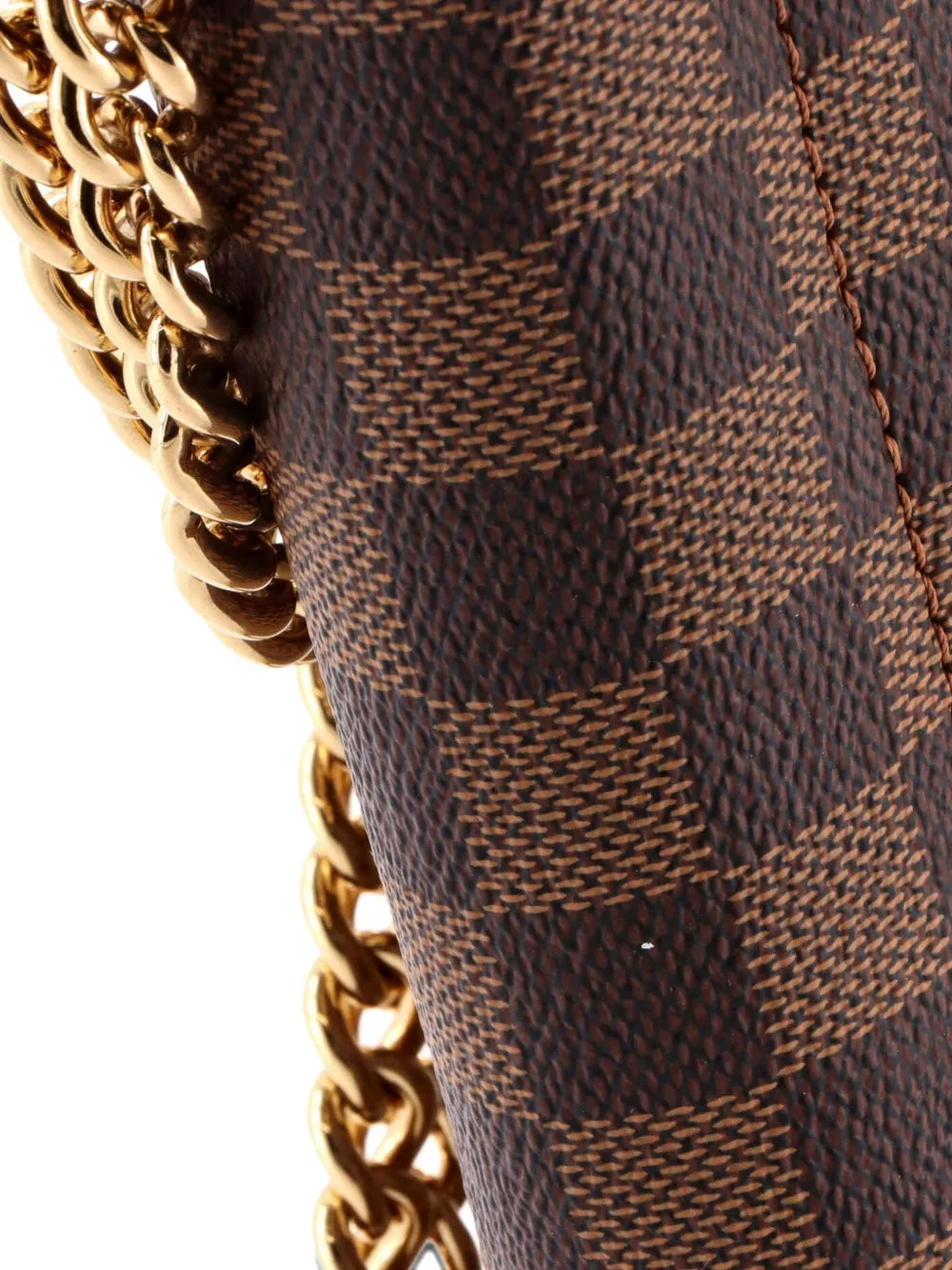 Louis Vuitton Pre Owned Caissa Clutch Damier Shoulder Bag
