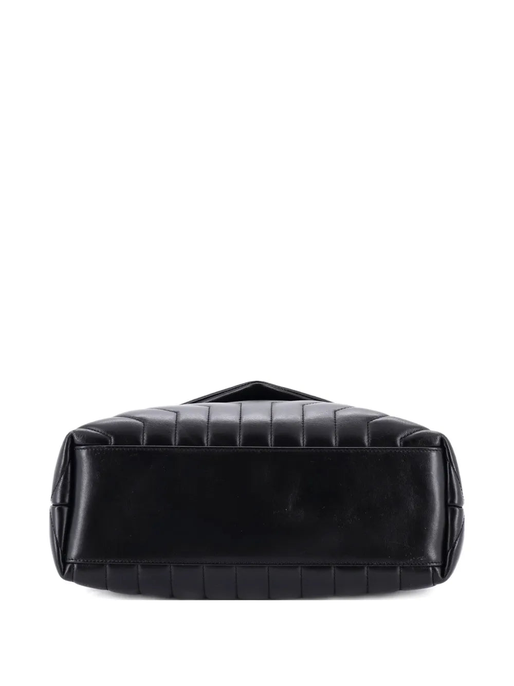 Saint Laurent Pre Owned Loulou Matelasse Chevron Leather Medium Shoulder Bag