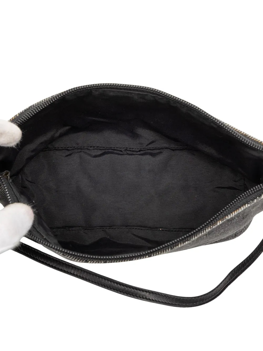 Gucci Pre Owned 2000 2015 Gg Denim Boat Shoulder Bag