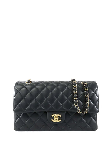 Chanel Pre Owned 2021 Medium Classic Lambskin Double Flap Shoulder Bag