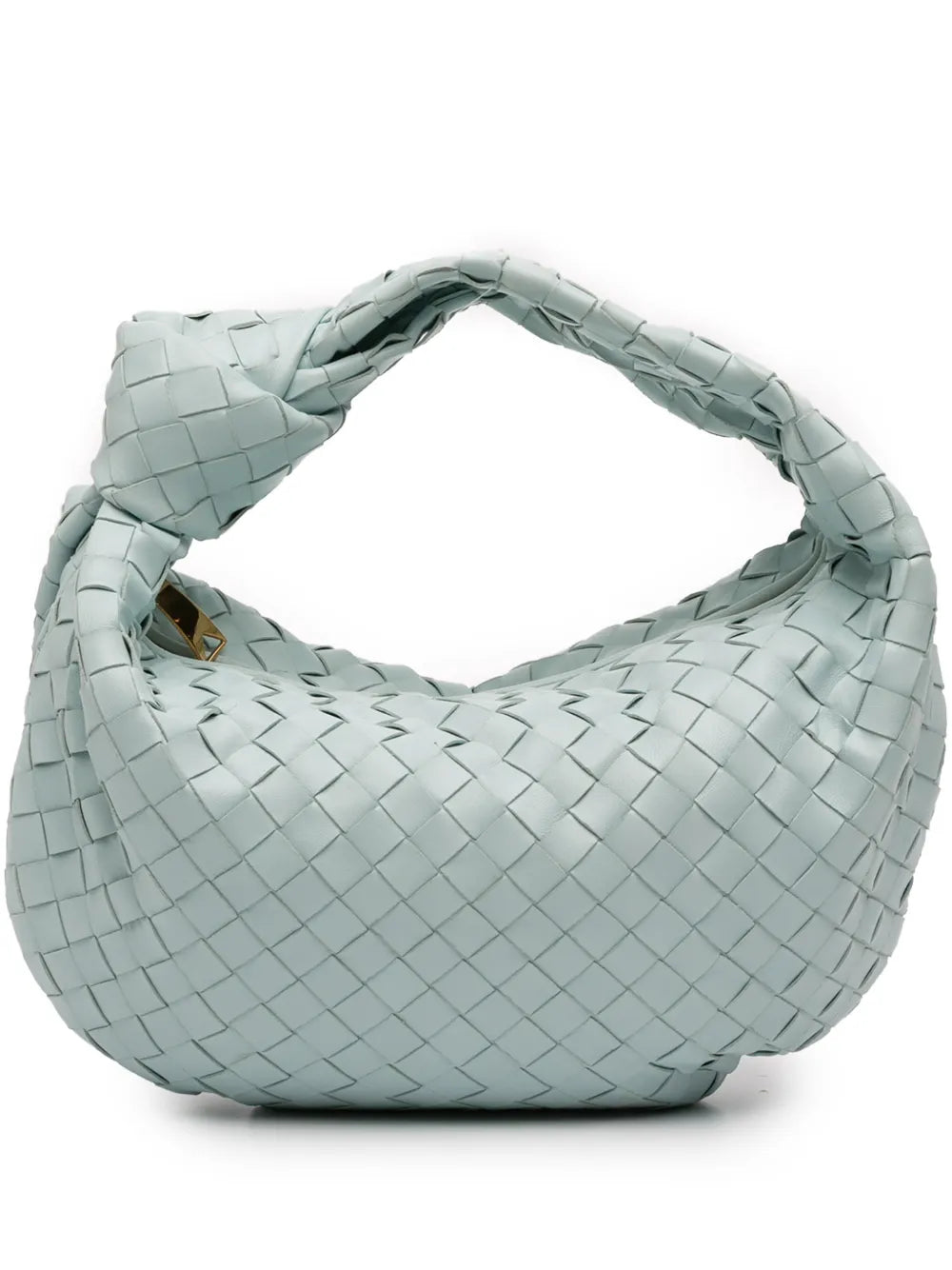 Bottega Veneta Pre Owned 2012 2025 Teen Nappa Intrecciato Jodie Hobo Bag
