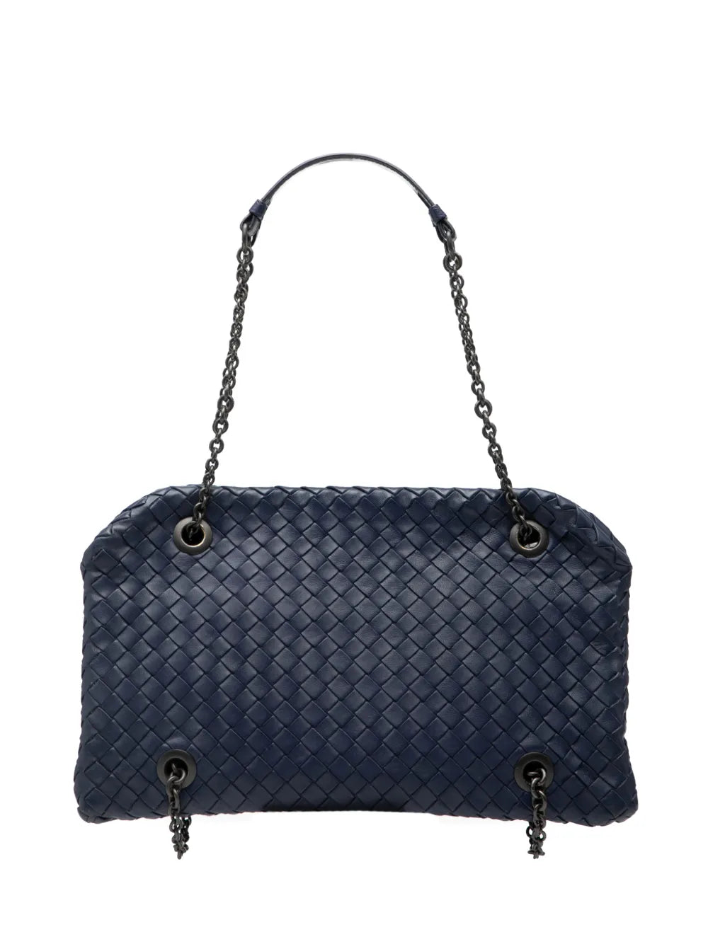 Bottega Veneta Pre Owned 2012 2025 Nappa Intrecciato Duo Shoulder Bag