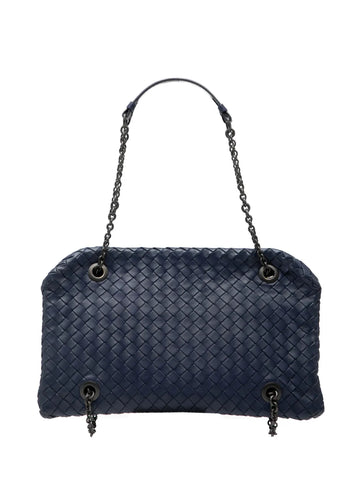Bottega Veneta Pre Owned 2012 2025 Nappa Intrecciato Duo Shoulder Bag