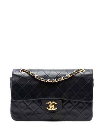 Chanel Pre Owned 1986 1988 Small Classic Lambskin Double Flap Shoulder Bag