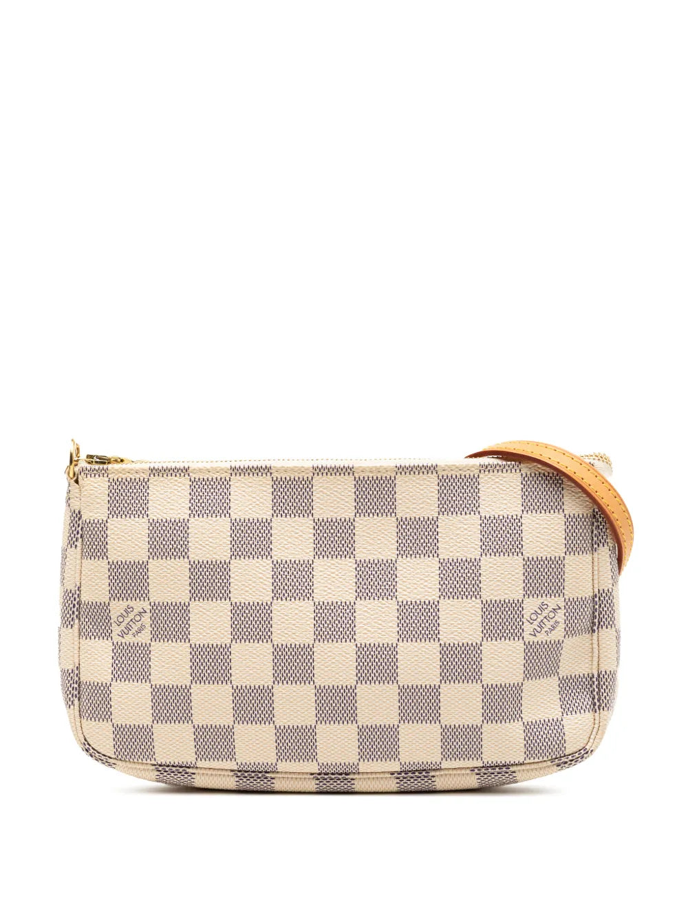 Louis Vuitton Pre Owned 2006 Damier Azur Pochette Accessoires Shoulder Bag