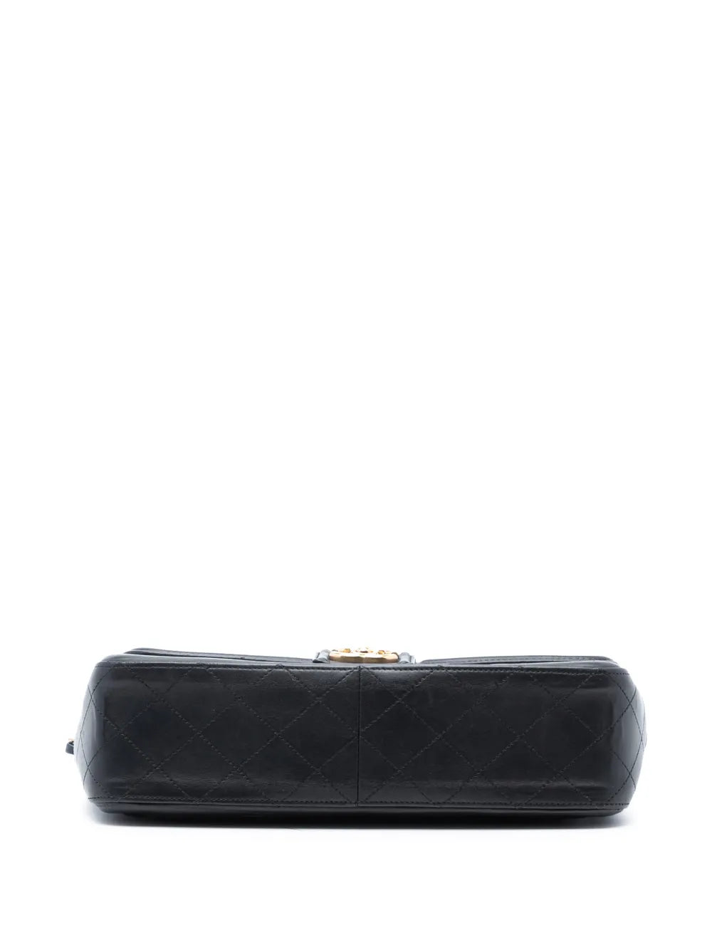 Chanel Pre Owned 2014 2015 Large Bicolor Quilted Lambskin Elegant Cc Flap Shoulder Bag