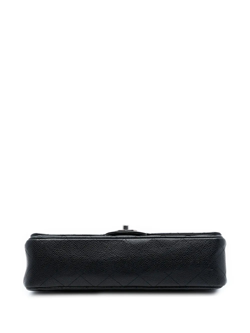 Chanel Pre Owned 2009 2010 Medium Classic Caviar Double Flap Shoulder Bag