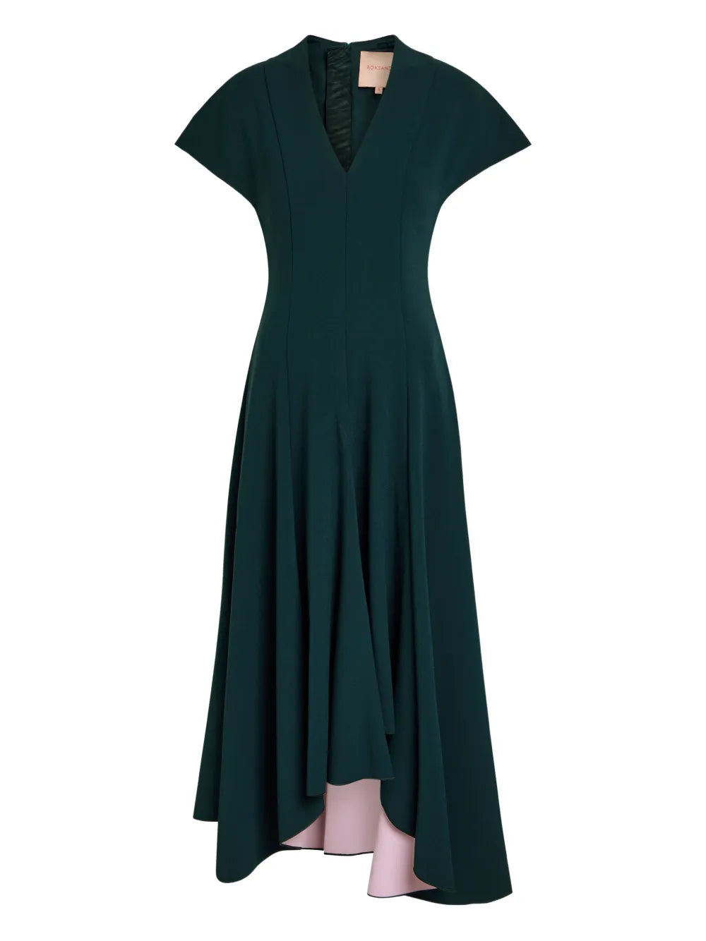 Roksanda Sapha V Neck Asymmetric Dress
