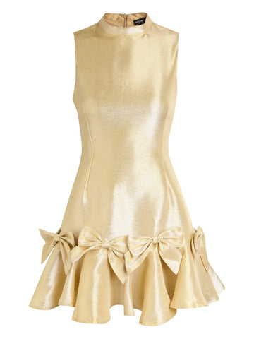 Sister Jane Shimmy High Neck Mini Dress