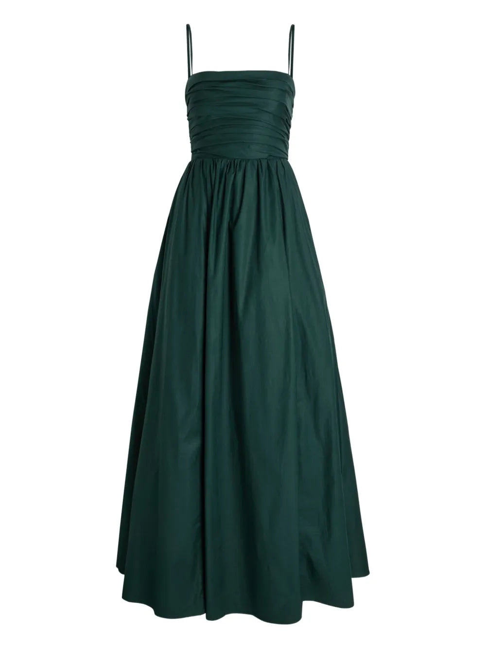 Reformation Ruched Spaghetti Straps Maxi Dress