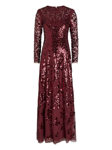 Needle Thread Sequinnes Floral Gown