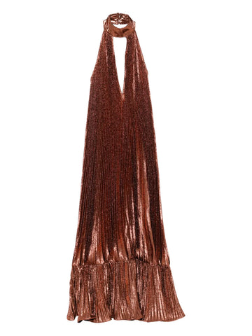 Lidee Pleated Maxi Dress