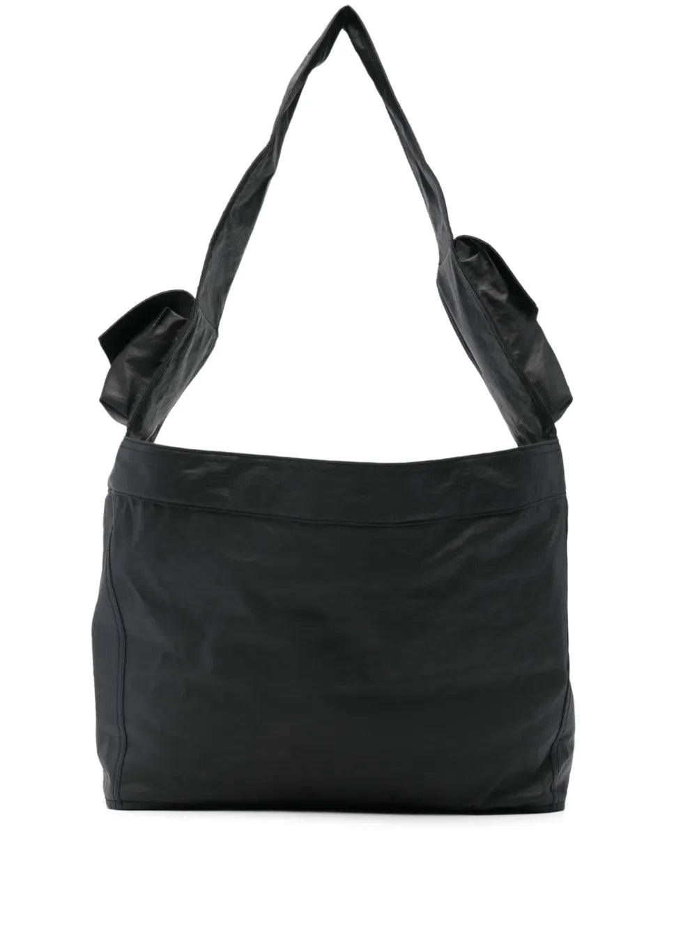 Y 3 Large Newspaper Flap Pocket Tote Bag