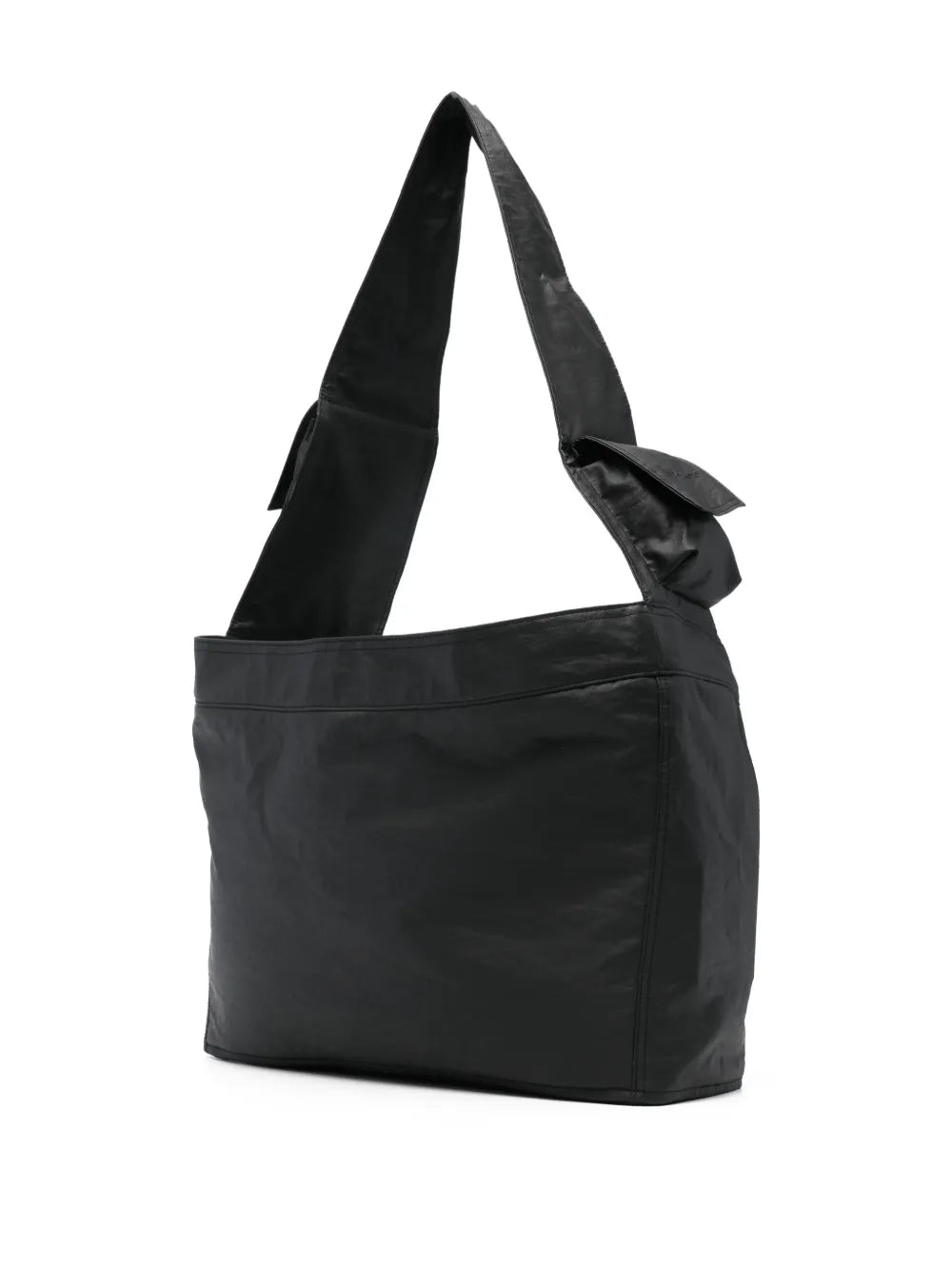 Y 3 Large Newspaper Flap Pocket Tote Bag