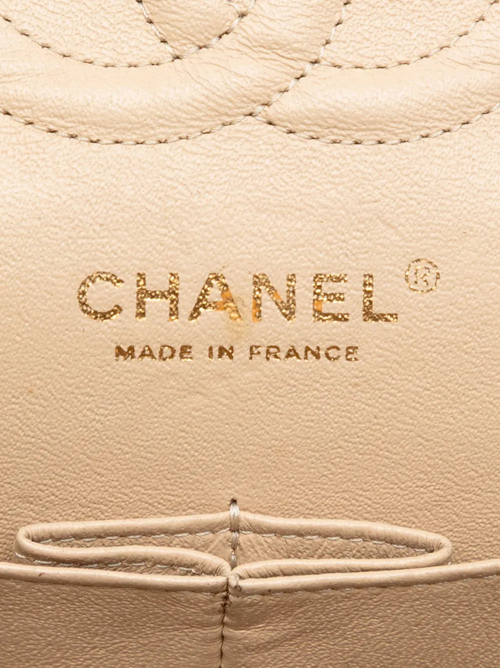 Chanel Pre Owned 2009 2010 Medium Classic Caviar Double Flap Shoulder Bag