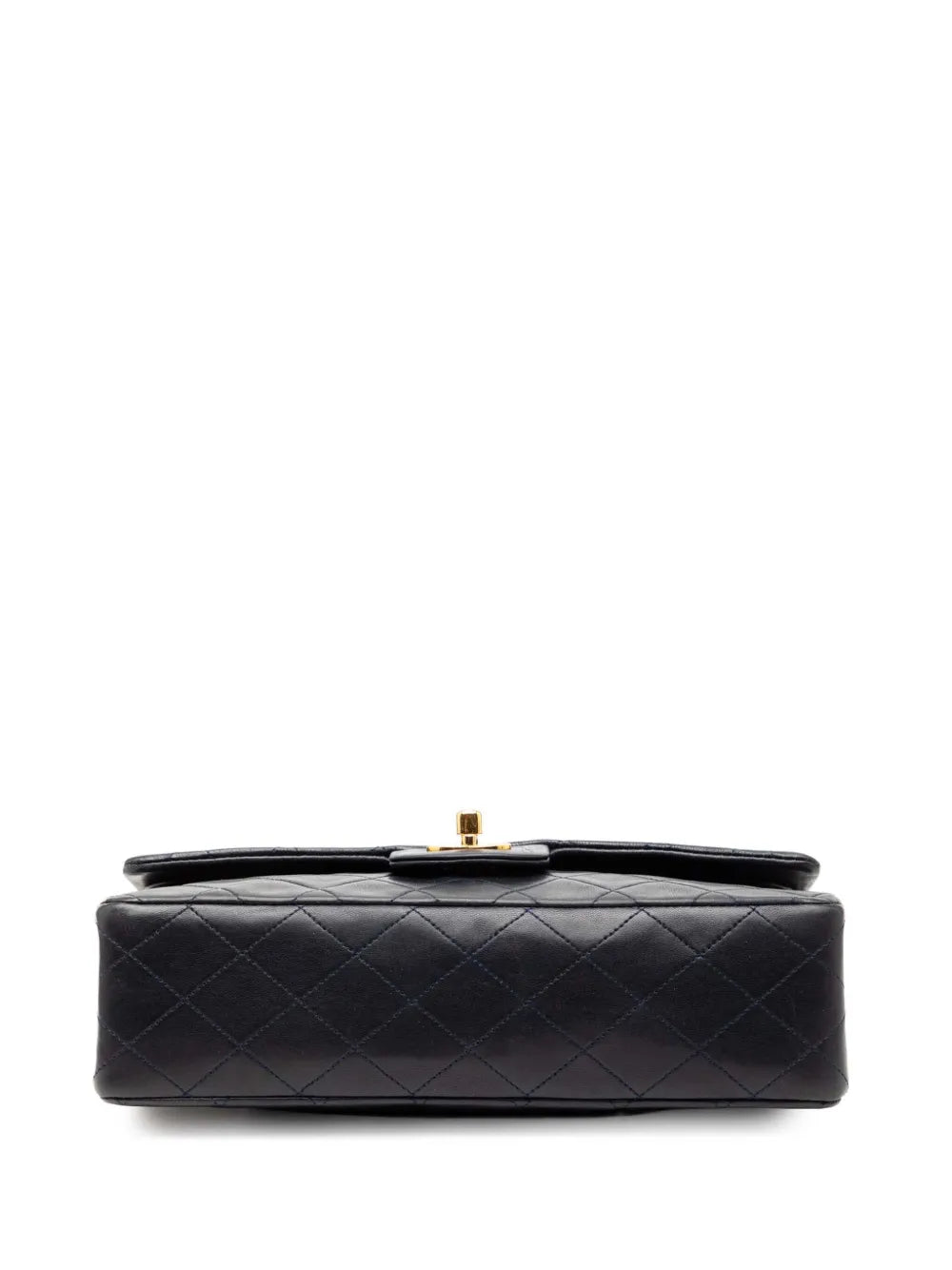 Chanel Pre Owned 1989 1991 Medium Classic Lambskin Double Flap Shoulder Bag