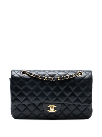 Chanel Pre Owned 2013 2014 Medium Classic Lambskin Double Flap Shoulder Bag