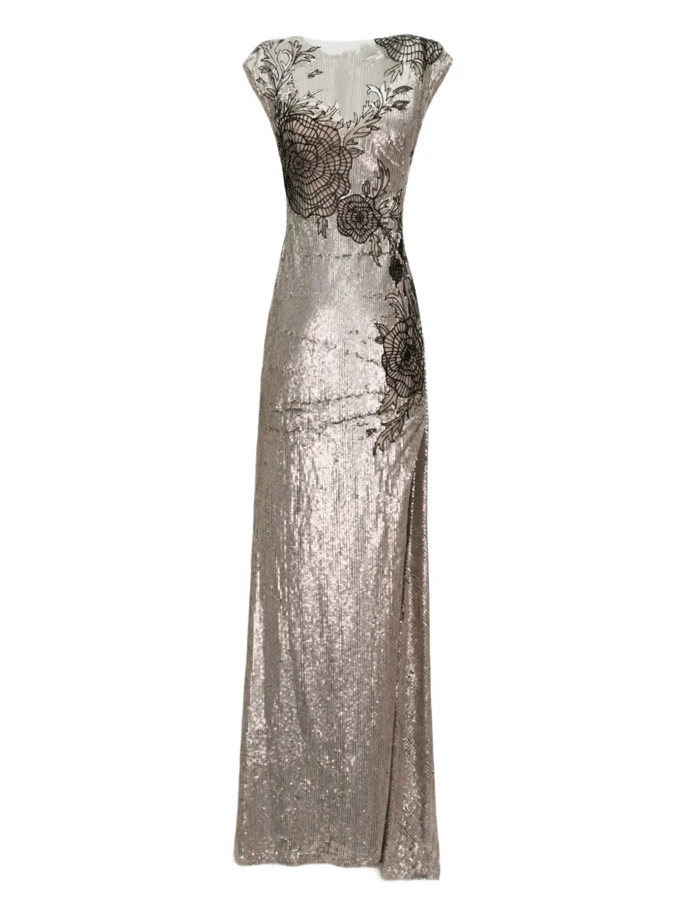 Gemy Maalouf Embroidered Maxi Dress