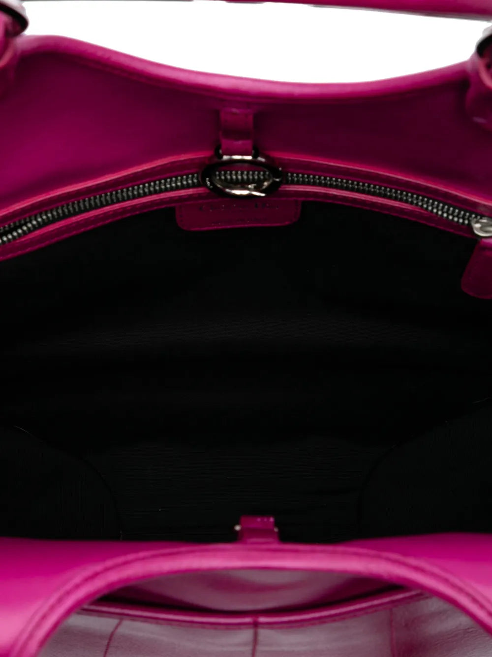 Christian Dior Pre Owned 2008 Medium Leather 61 Hobo Bag