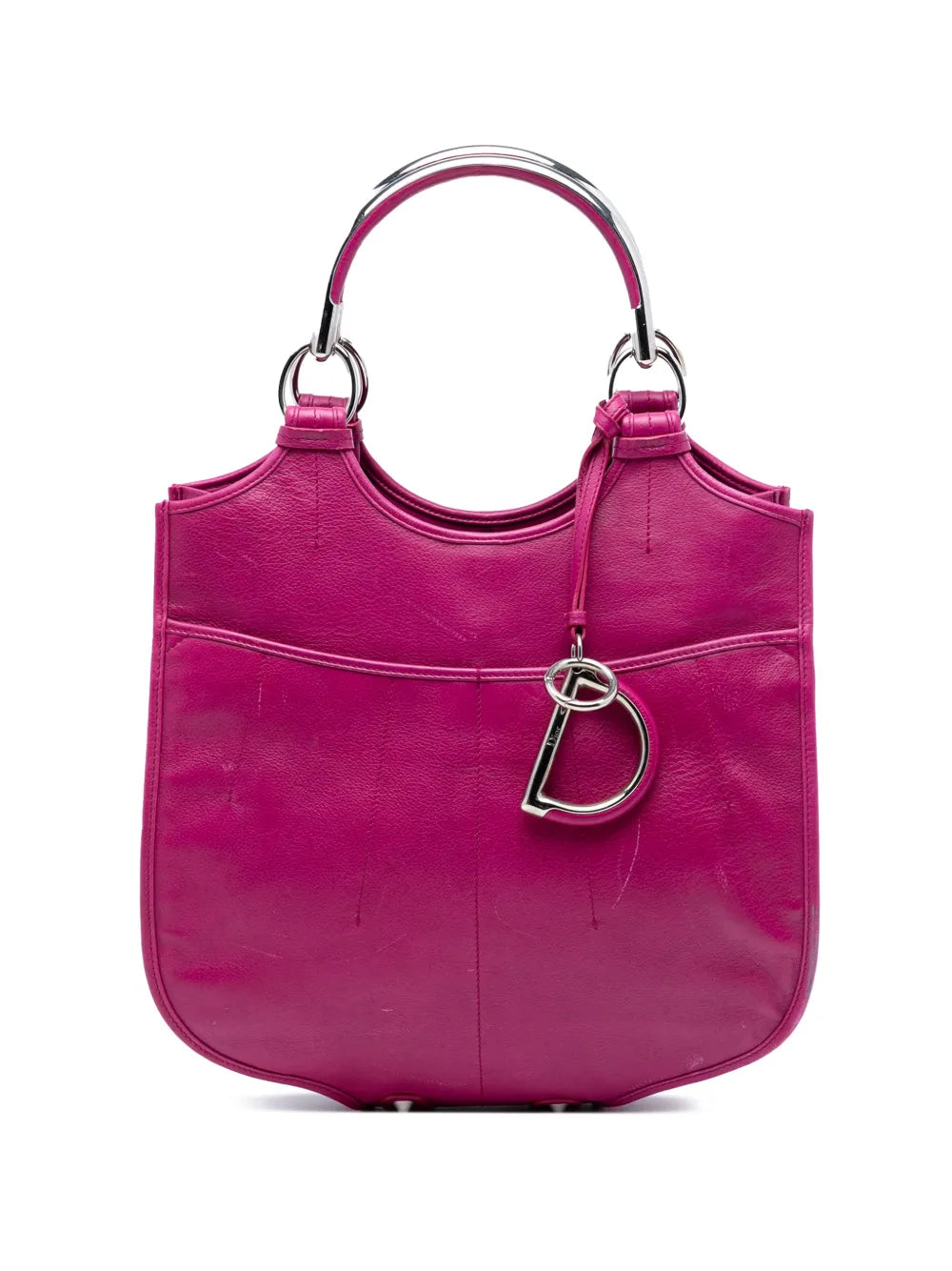 Christian Dior Pre Owned 2008 Medium Leather 61 Hobo Bag