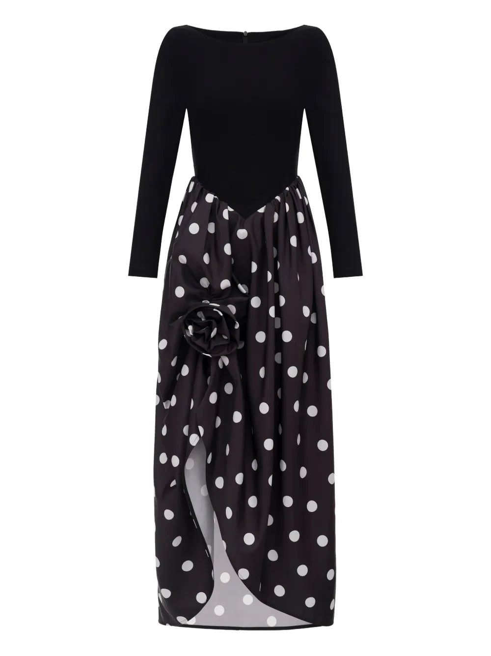 Sleeper Aurora Polka Dot Maxi Dress