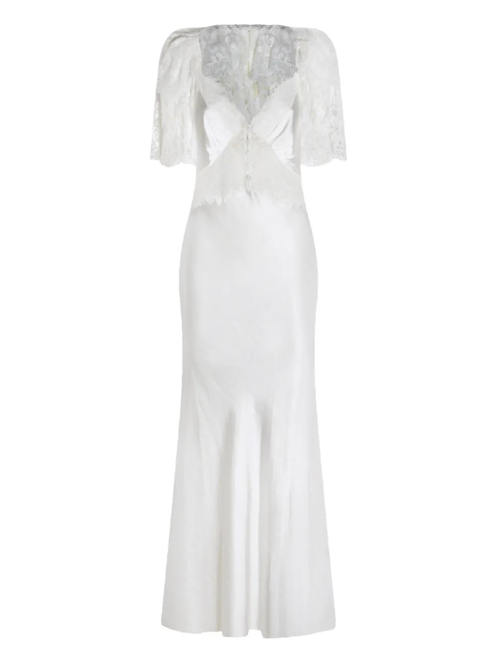 Self Portrait Buttoned Maxi Dress