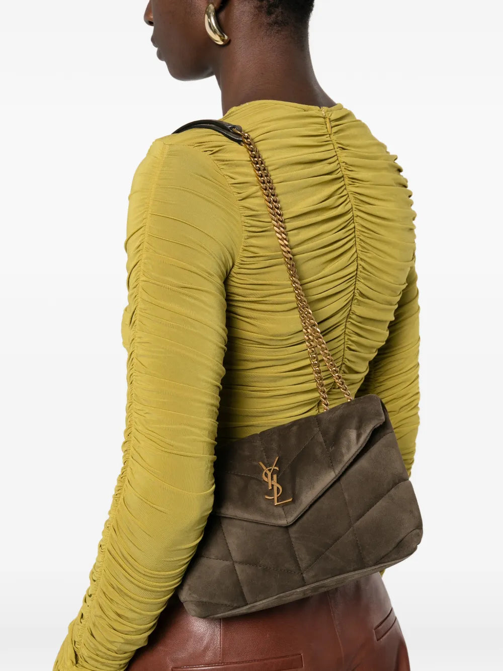 Saint Laurent Puffer Toy Quilted Shoulder Bag