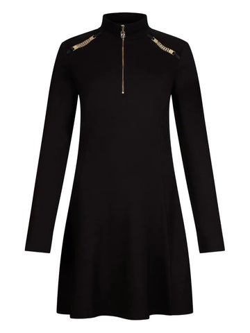 Liu Jo Half Zip Knitted Dress