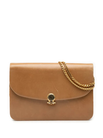 Christian Dior Pre Owned 20Th Century Leather Chain Shoulder Bag