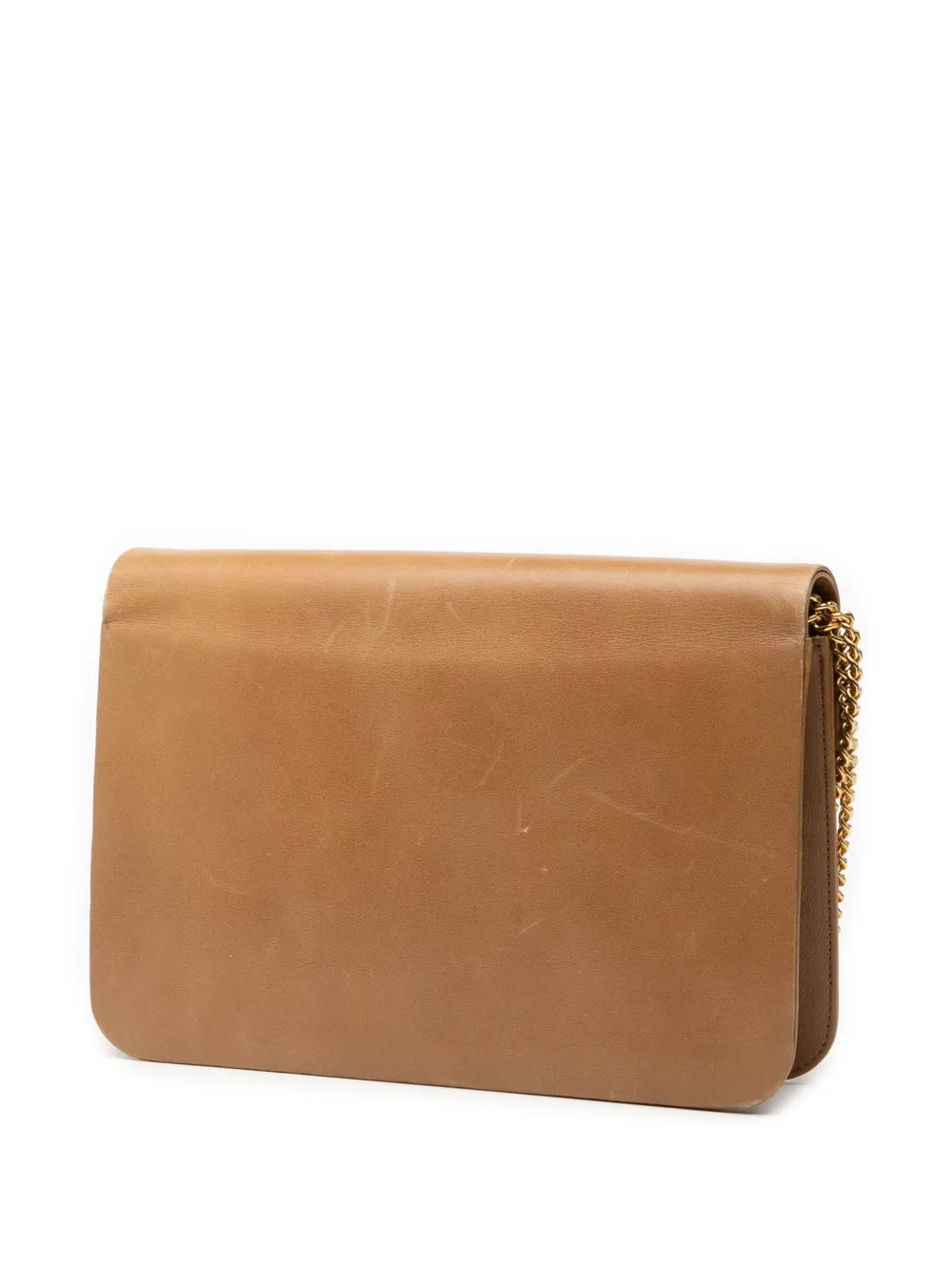 Christian Dior Pre Owned 20Th Century Leather Chain Shoulder Bag