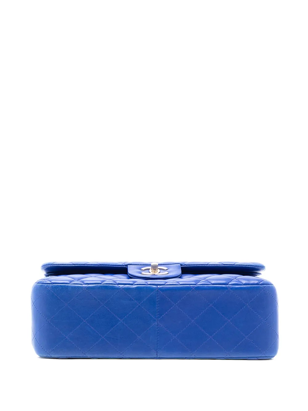 Chanel Pre Owned 2013 2014 Jumbo Classic Lambskin Double Flap Shoulder Bag
