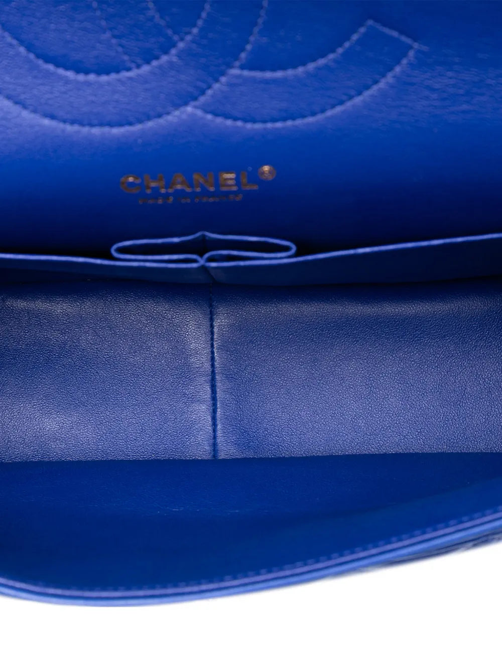 Chanel Pre Owned 2013 2014 Jumbo Classic Lambskin Double Flap Shoulder Bag
