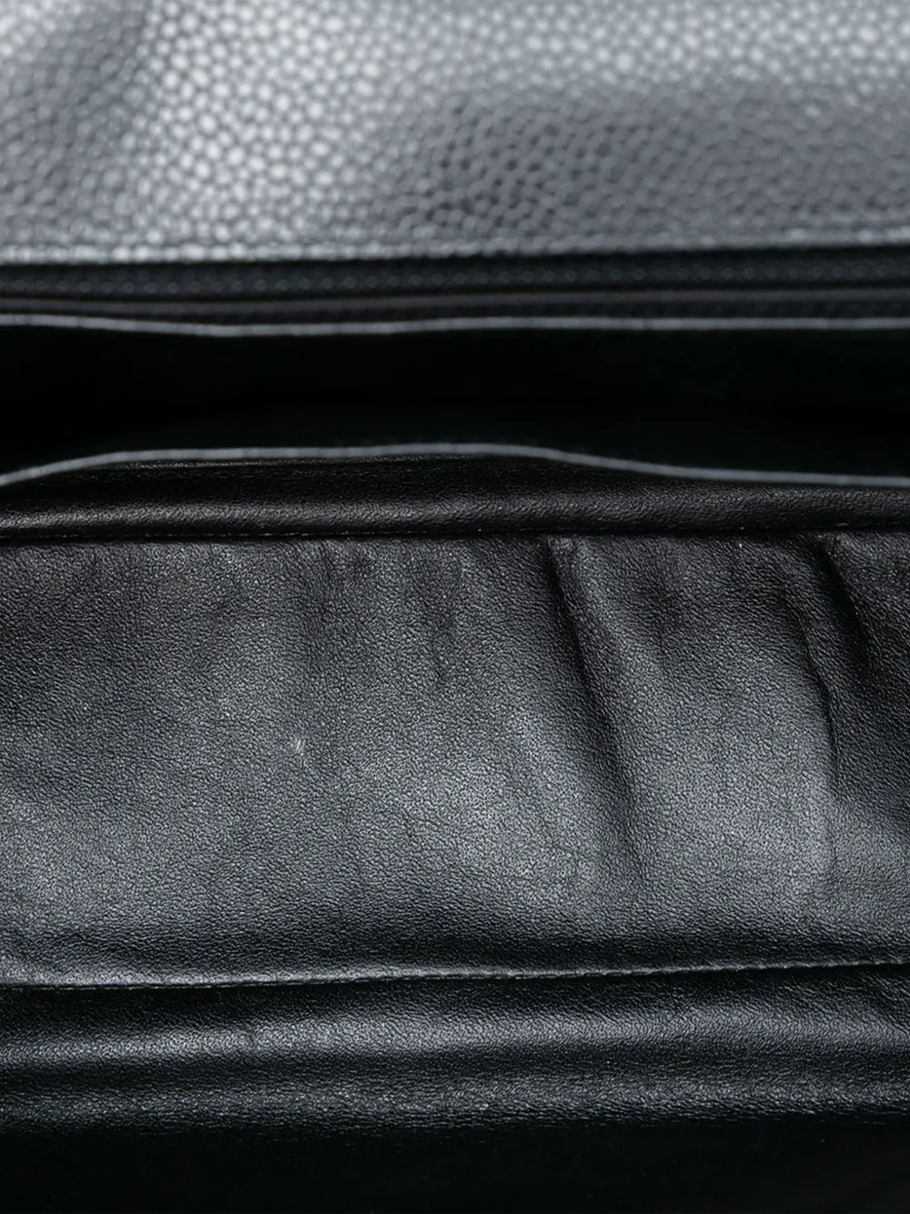 Chanel Pre Owned 2009 2010 Maxi Classic Caviar Single Flap Shoulder Bag
