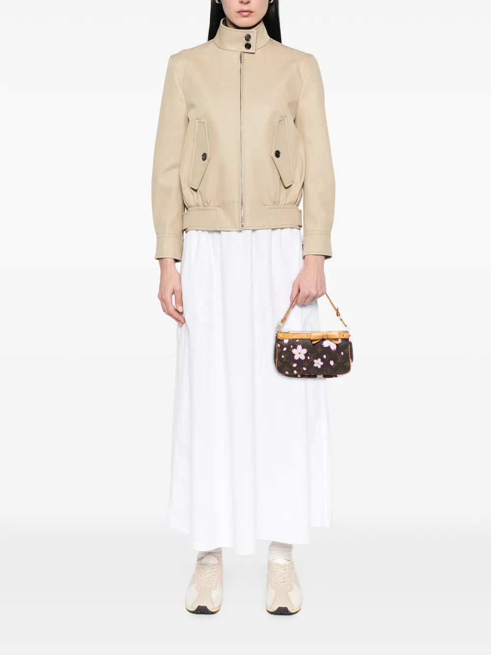Louis Vuitton Pre Owned 2003 Takashi Murakami Monogram Cherry Blossom Pochette Accessoires Shoulder Bag