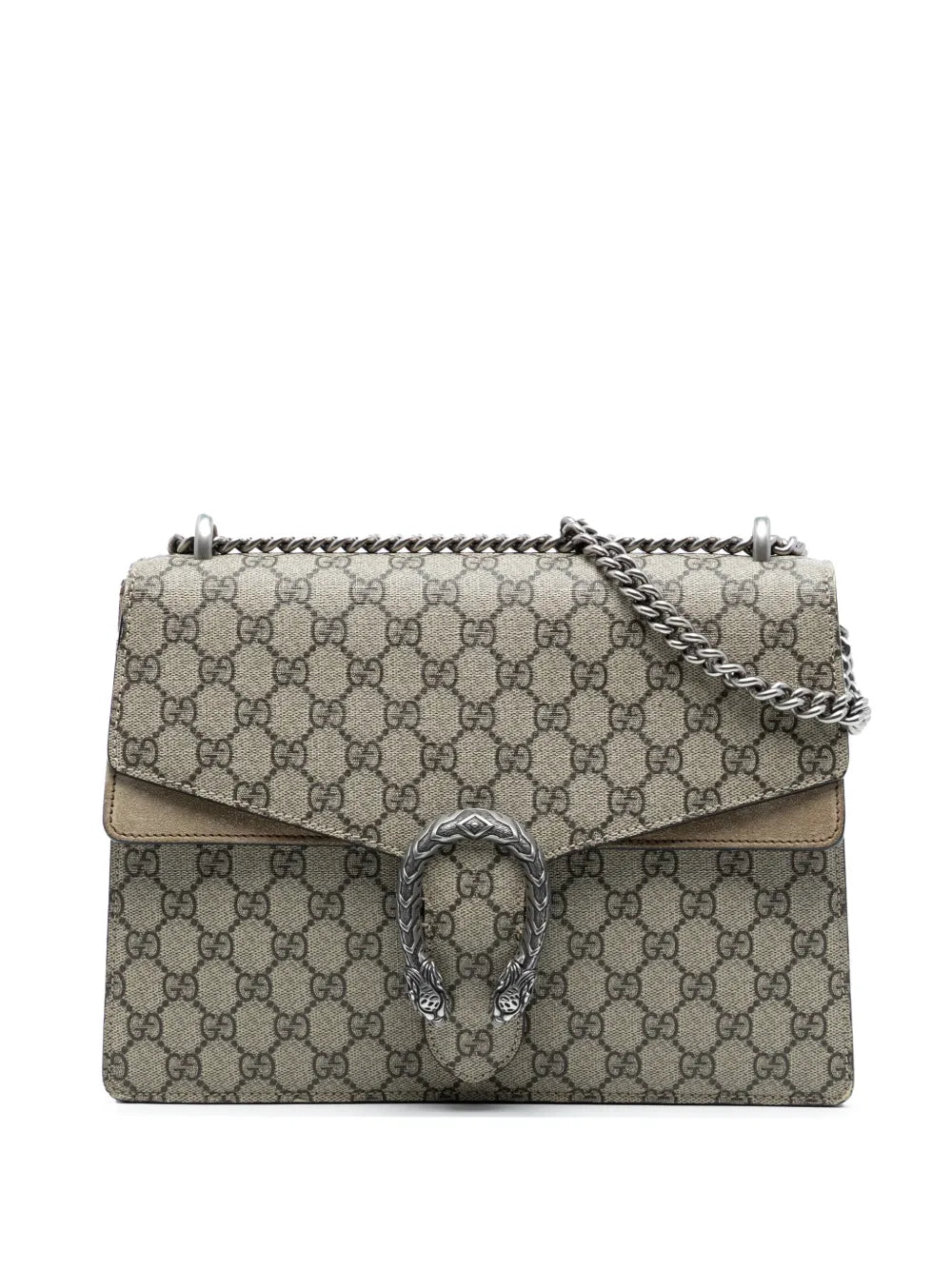 Gucci Pre Owned 2016 2025 Medium Gg Supreme Dionysus Shoulder Bag