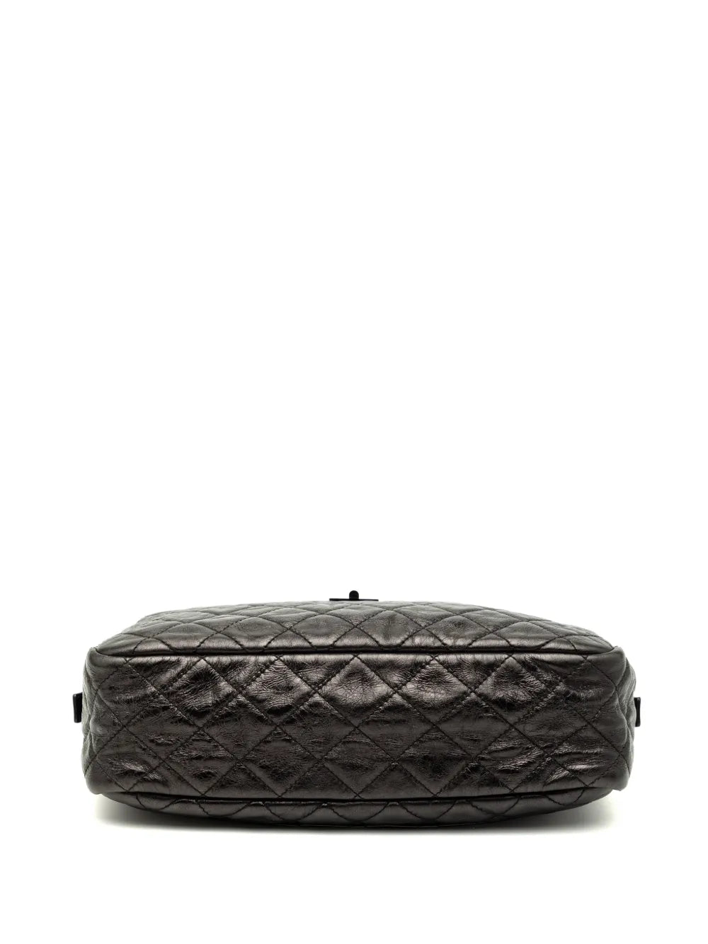 Chanel Pre Owned 2008 2009 Medium Reissue 255 Quilted Aged Calfskin Camera Bag Shoulder Bag