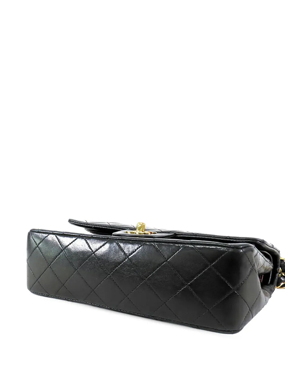 Chanel Pre Owned 1991 1994 Small Classic Lambskin Double Flap Shoulder Bag
