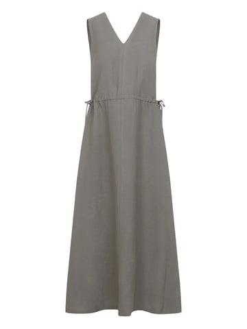 Peserico V Neck Midi Dress