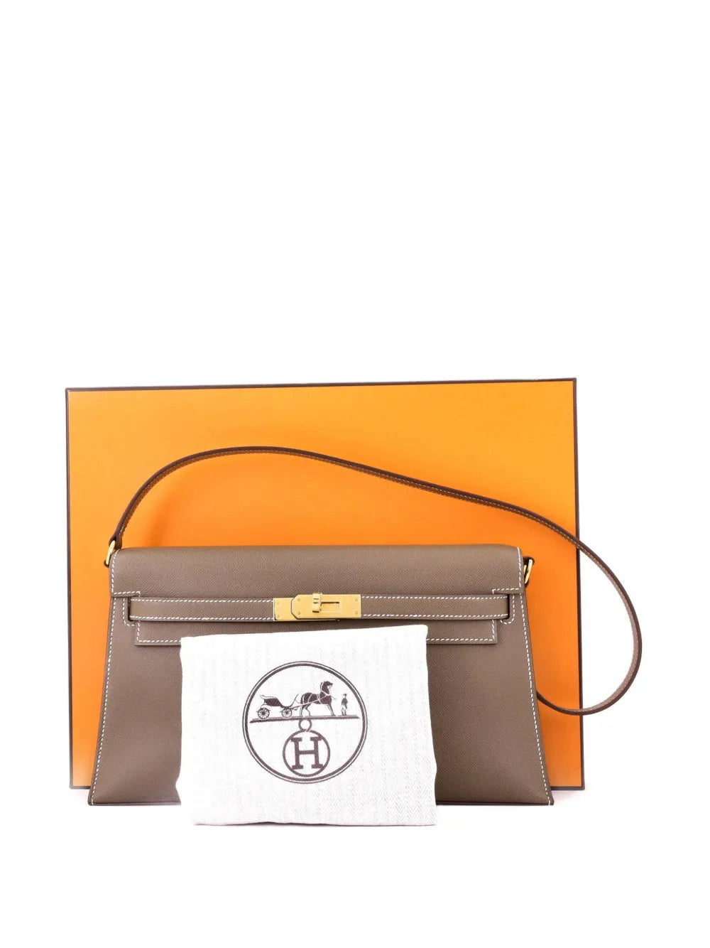 Hermes Pre Owned Kelly Elan Madame Shoulder Bag