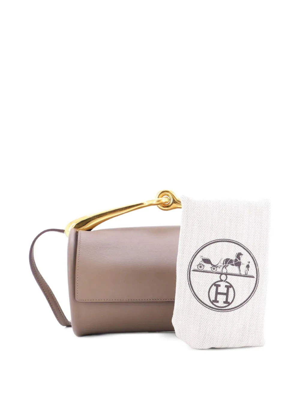 Hermes Pre Owned Maximors Top Handle Bag Swift Shoulder Bag